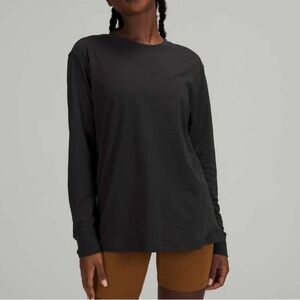 Lululemon All Yours Long Sleeve Black size 8